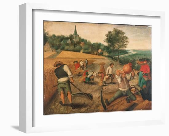 Summer-Pieter Bruegel the Elder-Framed Giclee Print