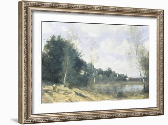 Summer-Jean-Baptiste-Camille Corot-Framed Giclee Print