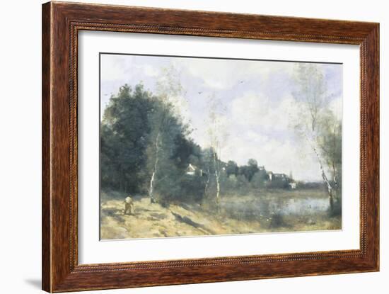 Summer-Jean-Baptiste-Camille Corot-Framed Giclee Print