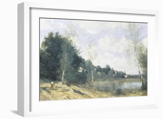 Summer-Jean-Baptiste-Camille Corot-Framed Giclee Print