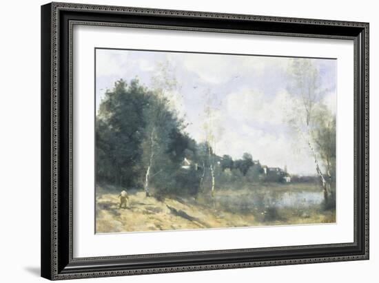 Summer-Jean-Baptiste-Camille Corot-Framed Giclee Print