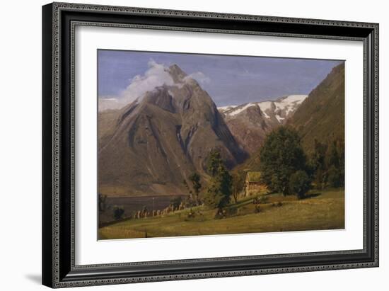 Summerday, Balestrand, 1865-Gerhard Peter Frantz Vilhelm Munthe-Framed Giclee Print