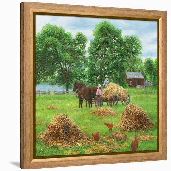 Summers Bounty-Kevin Dodds-Framed Premier Image Canvas