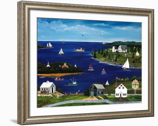 Summers in Maine-Barbara Appleyard-Framed Art Print