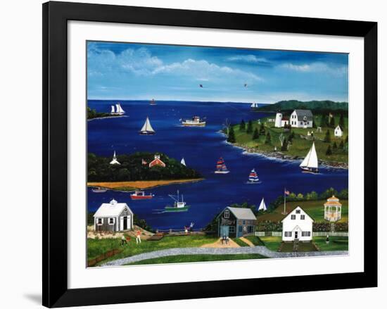 Summers in Maine-Barbara Appleyard-Framed Art Print