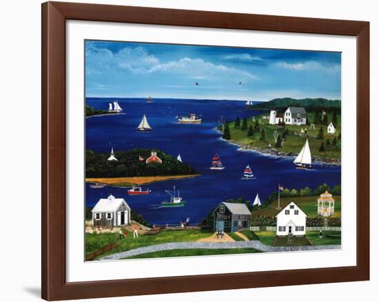 Summers in Maine-Barbara Appleyard-Framed Art Print