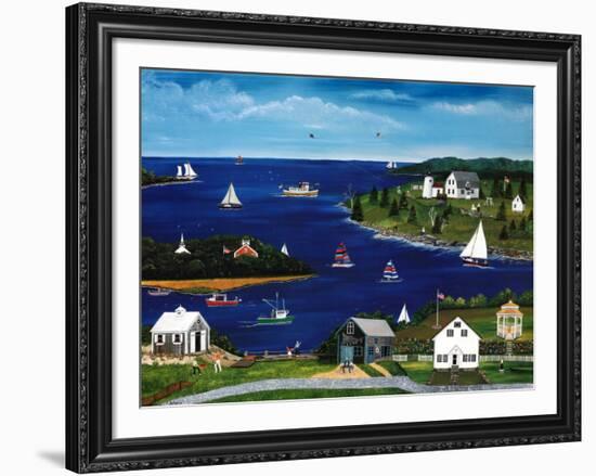 Summers in Maine-Barbara Appleyard-Framed Art Print