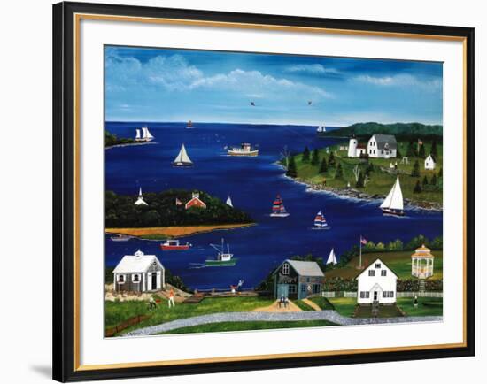 Summers in Maine-Barbara Appleyard-Framed Art Print
