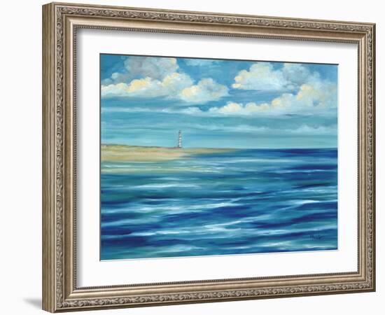 Summerset Lighthouse-Paul Brent-Framed Art Print