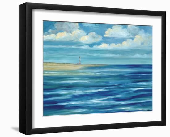 Summerset Lighthouse-Paul Brent-Framed Art Print