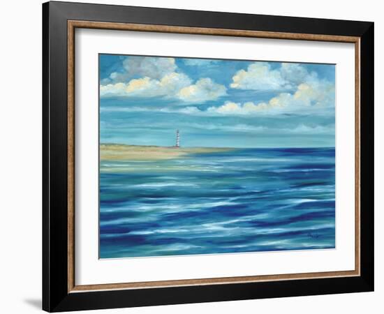 Summerset Lighthouse-Paul Brent-Framed Art Print