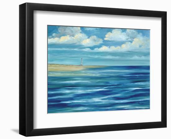 Summerset Lighthouse-Paul Brent-Framed Premium Giclee Print