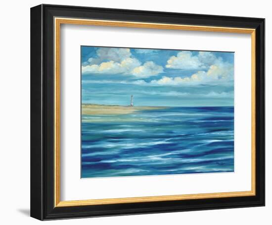 Summerset Lighthouse-Paul Brent-Framed Premium Giclee Print