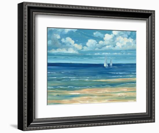 Summerset Sailboat-Paul Brent-Framed Premium Giclee Print