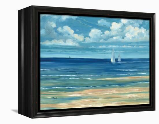 Summerset Sailboat-Paul Brent-Framed Stretched Canvas