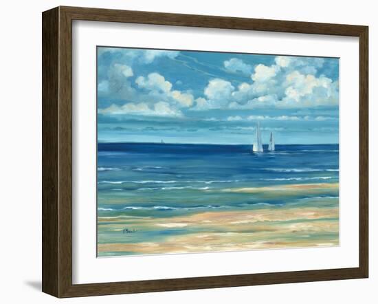 Summerset Sailboat-Paul Brent-Framed Art Print