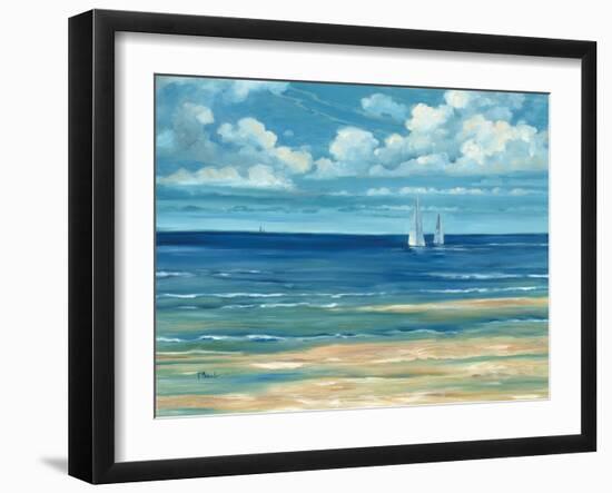 Summerset Sailboat-Paul Brent-Framed Art Print