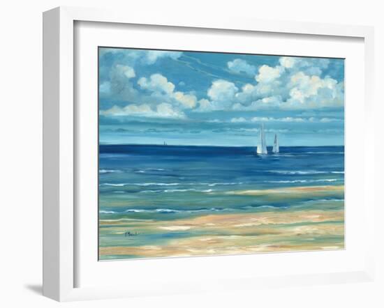 Summerset Sailboat-Paul Brent-Framed Art Print