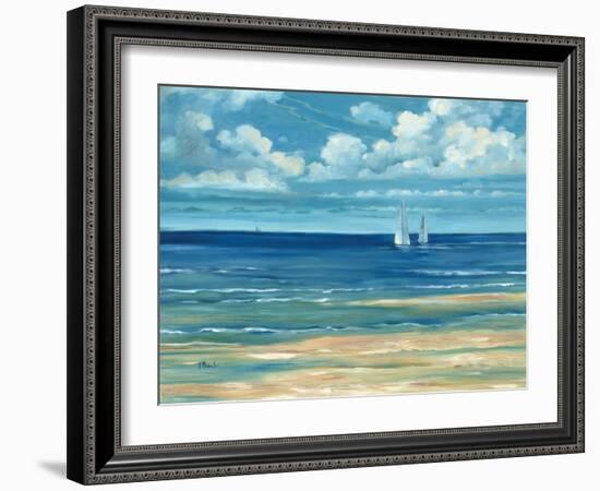 Summerset Sailboat-Paul Brent-Framed Art Print