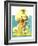 "Summertime, 1933", August 5,1933-Norman Rockwell-Framed Giclee Print