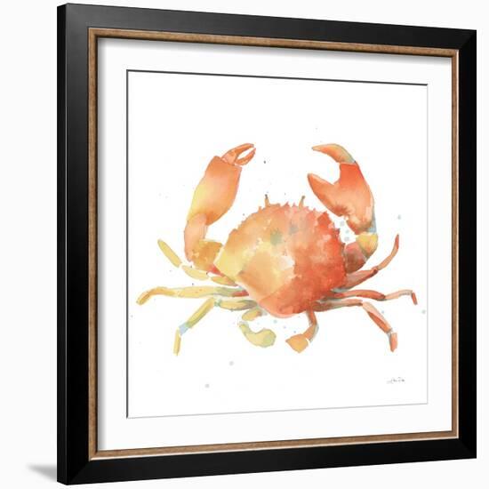 Summertime Crab-Katrina Pete-Framed Art Print