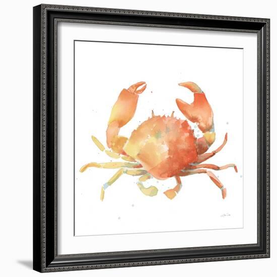 Summertime Crab-Katrina Pete-Framed Art Print