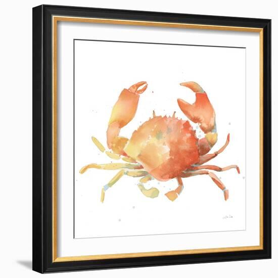 Summertime Crab-Katrina Pete-Framed Art Print