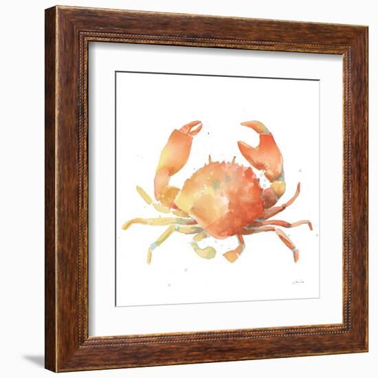 Summertime Crab-Katrina Pete-Framed Art Print