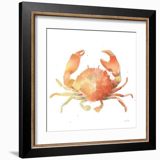 Summertime Crab-Katrina Pete-Framed Art Print