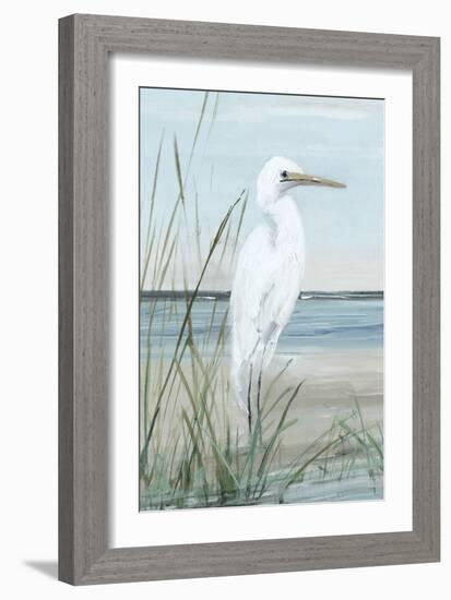 Summertime Heron I-Sally Swatland-Framed Art Print