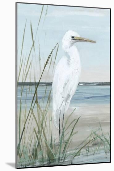 Summertime Heron I-Sally Swatland-Mounted Art Print