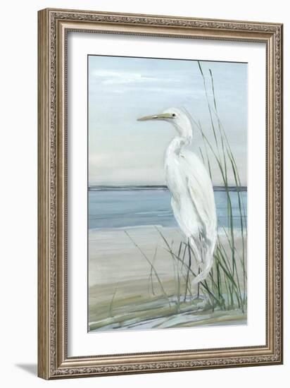 Summertime Heron II-Sally Swatland-Framed Art Print