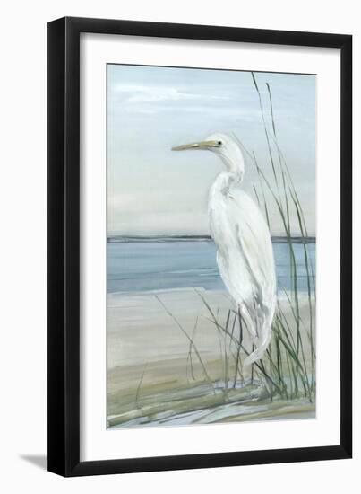 Summertime Heron II-Sally Swatland-Framed Art Print