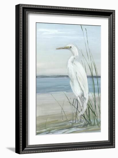 Summertime Heron II-Sally Swatland-Framed Art Print