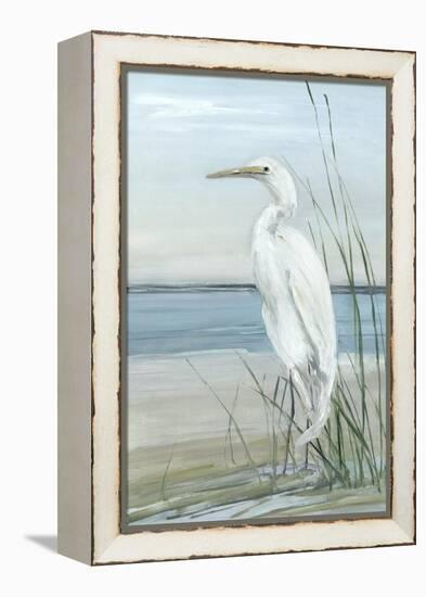 Summertime Heron II-Sally Swatland-Framed Stretched Canvas