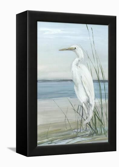 Summertime Heron II-Sally Swatland-Framed Stretched Canvas