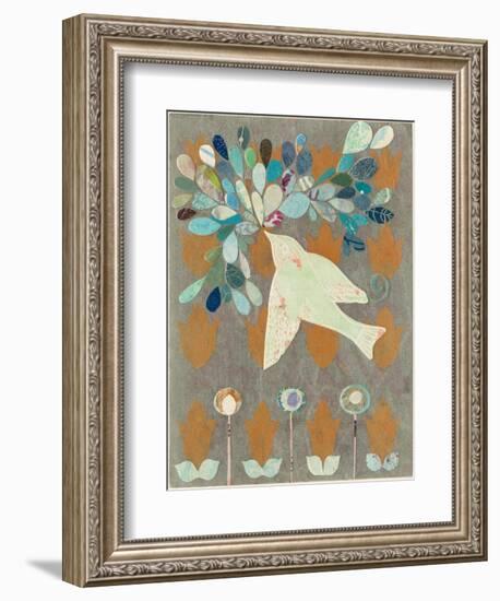 Summertime II Tan-Candra Boggs-Framed Art Print