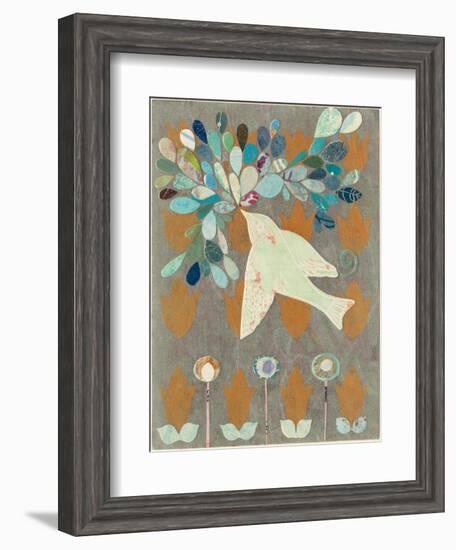 Summertime II Tan-Candra Boggs-Framed Art Print