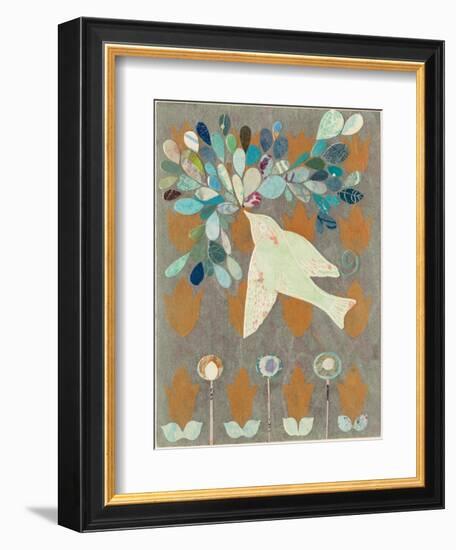 Summertime II Tan-Candra Boggs-Framed Art Print