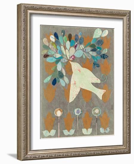 Summertime II Tan-Candra Boggs-Framed Art Print