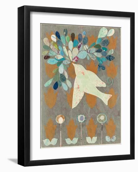 Summertime II Tan-Candra Boggs-Framed Art Print