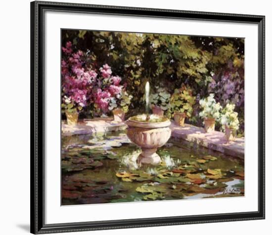 Summertime II-Angel Ruiz de la Casa-Framed Art Print