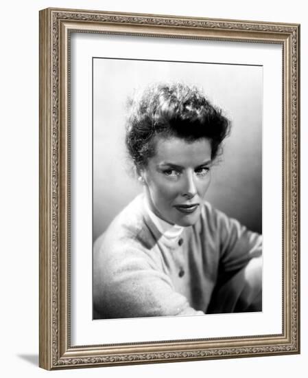 Summertime, Katharine Hepburn, 1955-null-Framed Photo