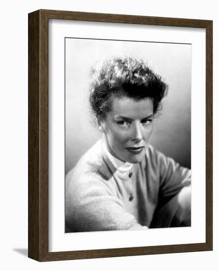 Summertime, Katharine Hepburn, 1955-null-Framed Photo