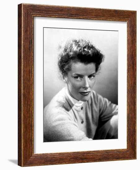 Summertime, Katharine Hepburn, 1955-null-Framed Photo