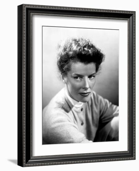 Summertime, Katharine Hepburn, 1955-null-Framed Photo