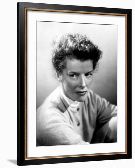 Summertime, Katharine Hepburn, 1955-null-Framed Photo