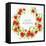 Summertime Poppies Wreath-Irina Trzaskos Studios-Framed Premier Image Canvas