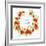 Summertime Poppies Wreath-Irina Trzaskos Studios-Framed Giclee Print