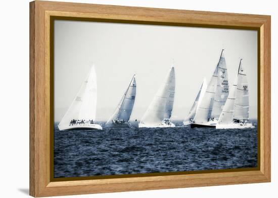 Summertime Race 3-Alan Hausenflock-Framed Premier Image Canvas
